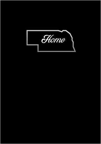 تحميل Nebraska HOME Composition Notebook: (7x10 120-Page College-Ruled State Outline with HOME in Center)