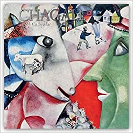 Chagall Kalender 2021 - 16-Monatskalender: Original The Gifted Stationery Co. Ltd [Mehrsprachig] [Kalender] (Wall-Kalender) indir