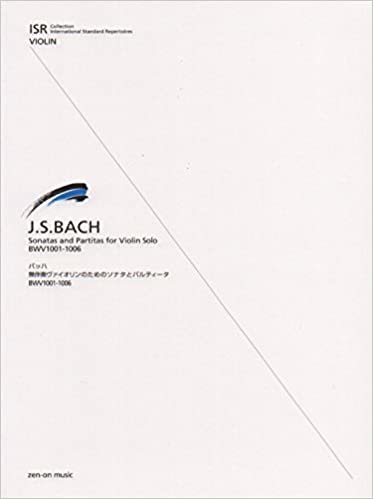 ダウンロード  J.S.バッハ 無伴奏ヴァイオリンのためのソナタとパルティータ BWV1001-1006 (Violin library) 本