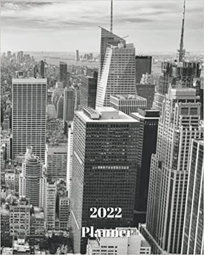 2022 Planner: New York City Skyline - Monthly Calendar with U.S./UK/ Canadian/Christian/Jewish/Muslim Holidays– Calendar in Review/Notes 8 x 10 in.-New York City Manhattan indir