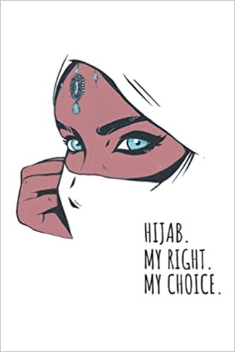 Hijab. My Right. My Choice: Lined Notebook Journal, Notepad College Ruled, Medium Ruled ToDo Exercise Book, e.g. for exercise, or Diary (6" x 9") with 120 pages. indir