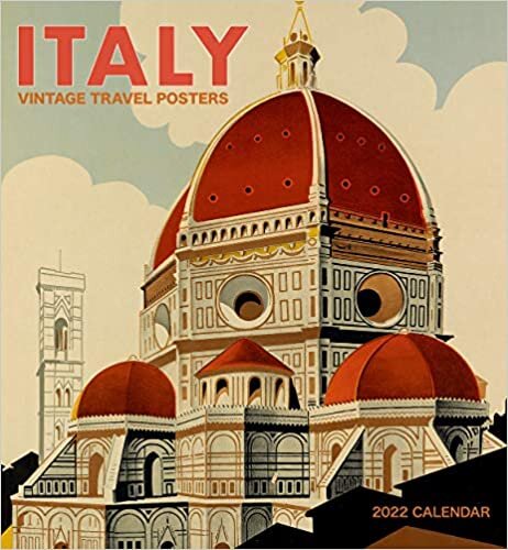 ダウンロード  Italy- Vintage Travel Posters 2022 Wall Calendar 本