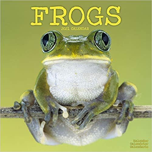 Frogs 2021 Wall Calendar