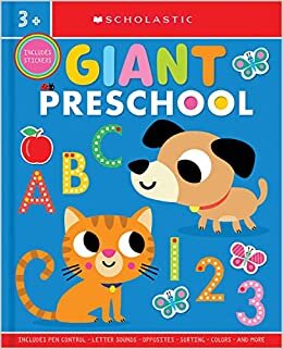 تحميل Giant Preschool Workbook: Scholastic Early Learners (Workbook)