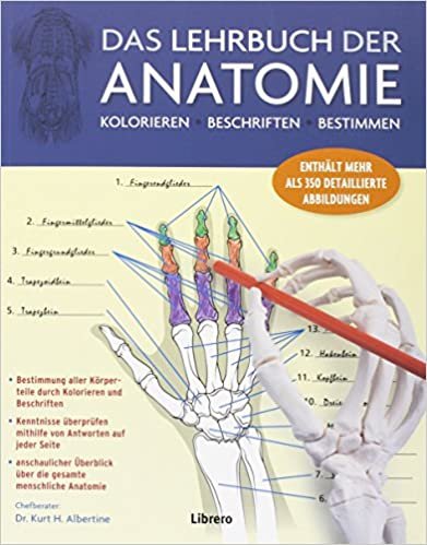 Das Lehrbuch der Anatomie: Kolorieren Beschriften Bestimmen indir