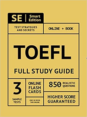 ダウンロード  TOEFL Full Study Guide: Complete Subject Review With 3 Full Practice Tests, Realistic Questions Both in the Book and Online With Online Flashcards 本