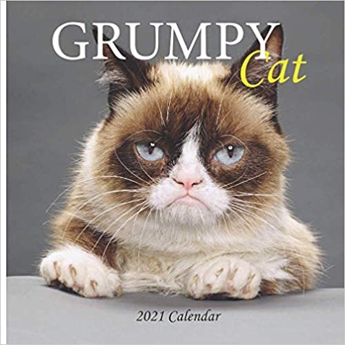 ダウンロード  Grumppy Cat: 2021 Wall Calendar - Mini size 7'' x 7'' - 12 Months 本