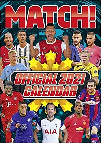 ダウンロード  The Official Match! Soccer Magazine 2021 Calendar 本