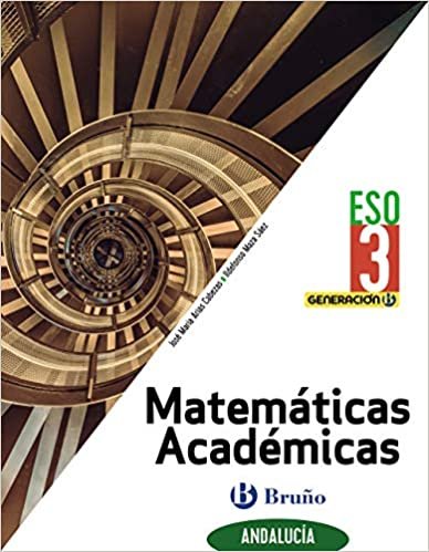 Generación B Matemáticas Académicas 3 ESO Andalucía indir
