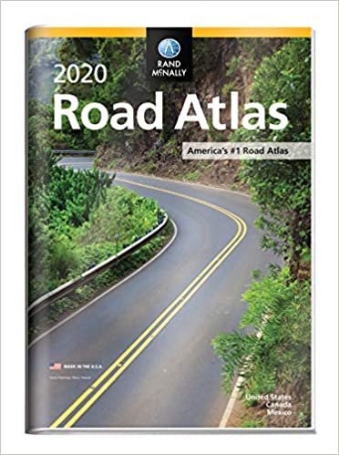 Rand Mcnally 2020 Road Atlas W/ Vinyl Protective Cover (Rand McNally Road Atlas United States/ Canada/Mexico (GIFT EDITION))