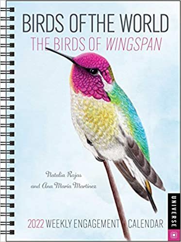 Birds of the World: The Birds of Wingspan 2022 Engagement Calendar