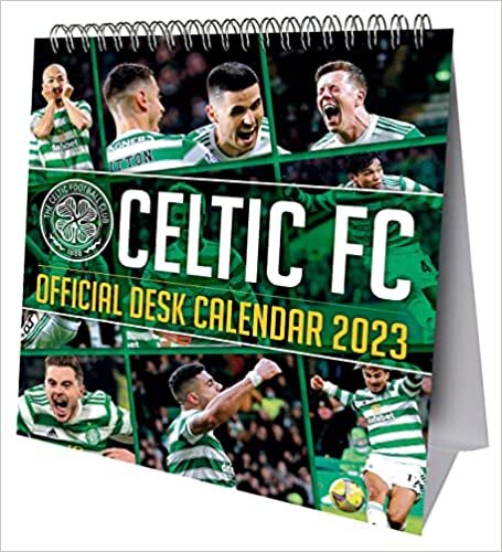 The Celtic FC 2023 Desk Easel Calendar