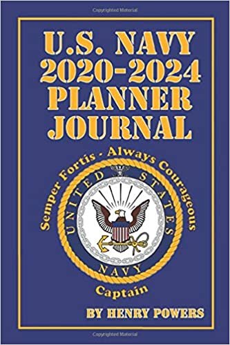 U.S. NAVY 2020 - 2024 Planner Journal: USN Captain Sixty-Month Combination Planner Journal 2020-2024 indir
