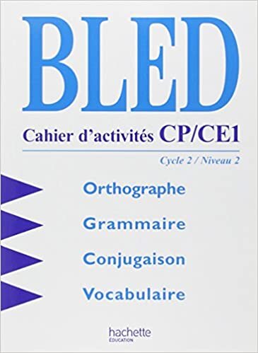 indir Bled CP/CE1 cahier d&#39;activités (Bled Lycée)