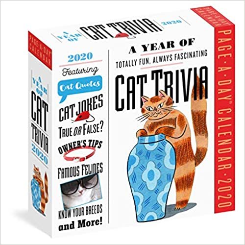 A Year of Cat Trivia 2020 Calendar: Totally Fun, Always Fascinating ダウンロード