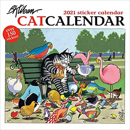 ダウンロード  Catcalendar 2021 Sticker Calendar 本