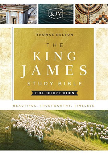 ダウンロード  KJV, The King James Study Bible, Ebook, Full-Color Edition: Holy Bible, King James Version (English Edition) 本