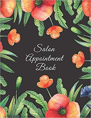 indir Salon Appointment Book: Undated 52 Weeks Monday to Sunday with 7AM - 9PM Time Slots | Daily and Hourly Schedule | 15 Minute Interval