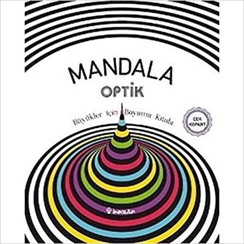 Mandala Optik - Büyükler İçin Boyama Kitabı indir