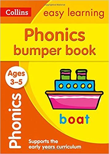 Collins Easy Learning Preschool - Phonics Bumper Book Aage 3-5