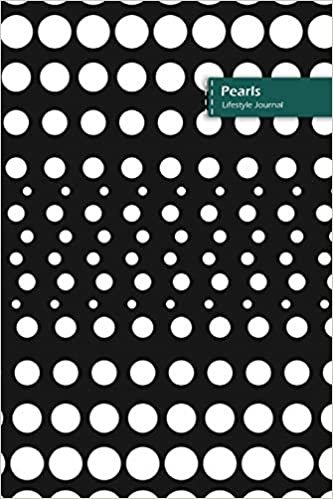 تحميل Pearls Lifestyle Journal, Blank Write-in Notebook, Dotted Lines, Wide Ruled, Size (A5) 6 x 9 In (White)