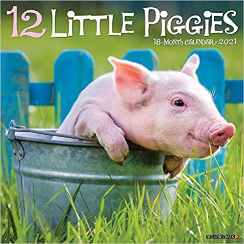 12 Little Piggies 2021 Calendar