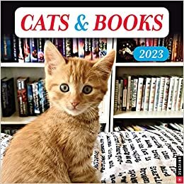 Cats & Books 2023 Wall Calendar ダウンロード