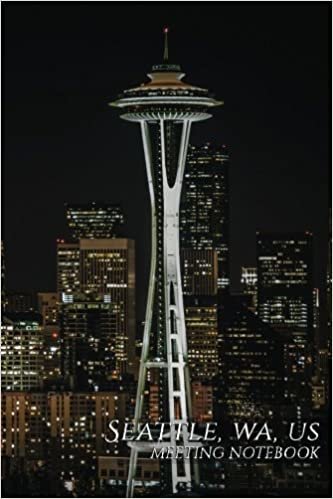 indir Seattle, WA, US Meeting Notebook: 150 page Notebook Journal Diary (Business 150 Meeting)
