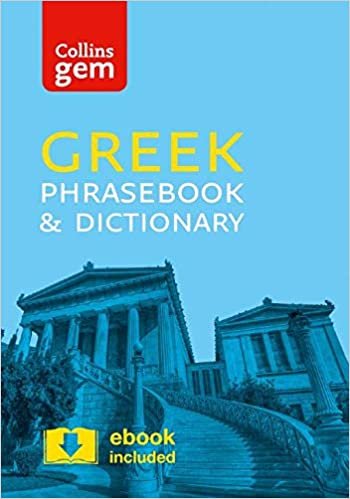 Collins Greek Phrasebook and Dictionary Gem Edition: Essential phrases and words in a mini, travel-sized format (Collins Gem) indir