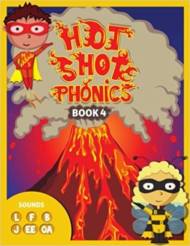 indir Hot Shot Phonics Book 4 L F B J ee oa
