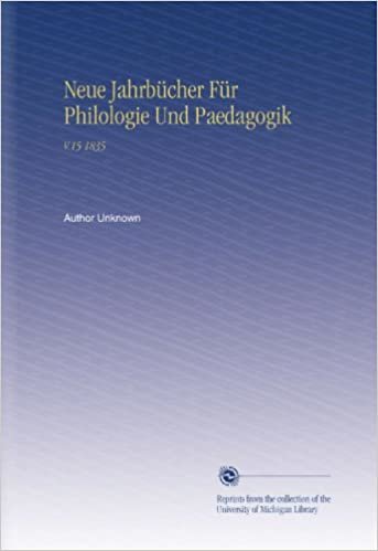 Neue Jahrbücher Für Philologie Und Paedagogik: V.15 1835 indir