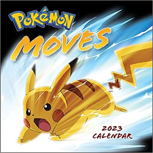 ダウンロード  Pokémon Moves 2023 Wall Calendar 本