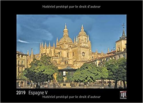 Espagne V 2019 - Édition noire - Calendrier mural Timokrates, calendrier photo, calendrier photo - DIN A4 (30 x 21 cm) indir