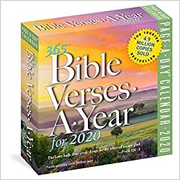 365 Bible Verses-a-Year 2020 Calendar