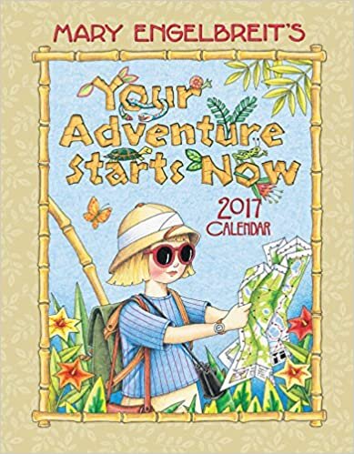 ダウンロード  Mary Engelbreit 2017 Weekly Planner Calendar: Your Adventure Starts Now 本