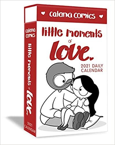 Catana Comics Little Moments of Love 2021 Deluxe Day-to-Day Calendar