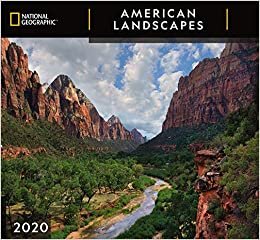 National Geographic American Landscapes 2020 Wall Calendar اقرأ