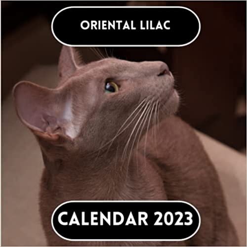 Oriental Lilac Calendar 2023