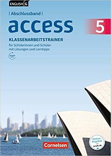 indir English G Access Abschlussband 5: 9. Schuljahr - Allgemeine Ausgabe - Klassenarbeitstrainer mit Audios und Lösungen online: Mit Lerntipps