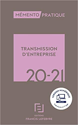 indir Mémento Transmission d&#39;entreprise 2020-2021