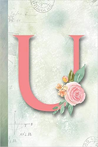 U: Beautifully Monogrammed Composition Book and Notebook for School, Home and Fun indir