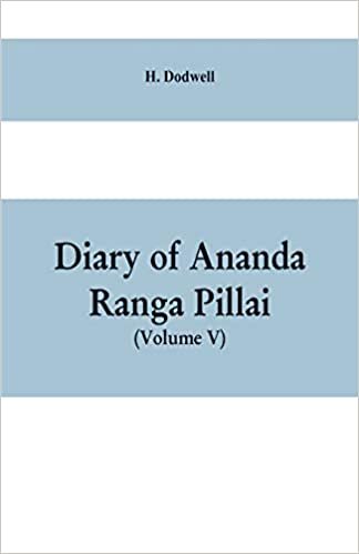 indir Diary Of Ananda Ranga Pillai (Volume V)
