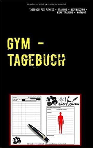 GYM - Tagebuch für Fitness - Training - Bodybuilding - Krafttraining - Workout indir
