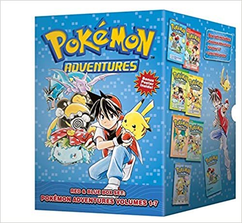 Pokémon Adventures Red & Blue Box Set (Set Includes Vols. 1-7) (1) (Pokémon Manga Box Sets)