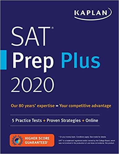 تحميل SAT Prep Plus 2020: 5 Practice Tests + Proven Strategies + Online
