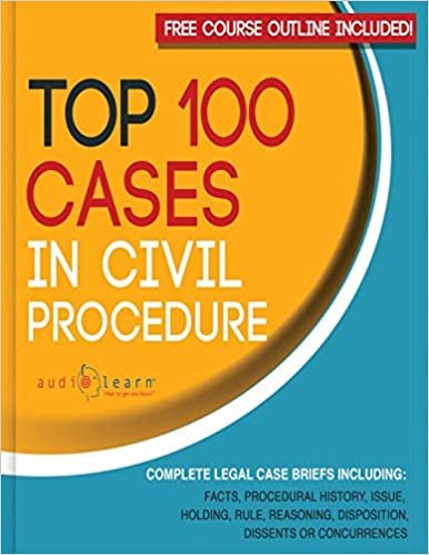 تحميل Top 100 Cases in Civil Procedure: Legal Briefs