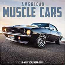 ダウンロード  American Muscle Cars 2022 Wall Calendar 本