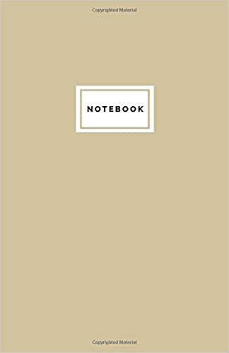 Notebook: Classic Minimalist Notebook Journal - College Ruled/Medium Ruled Lined Paper: Small, 5.5 x 8.5 inches, 100 Numbered Pages (Double Spanish White)