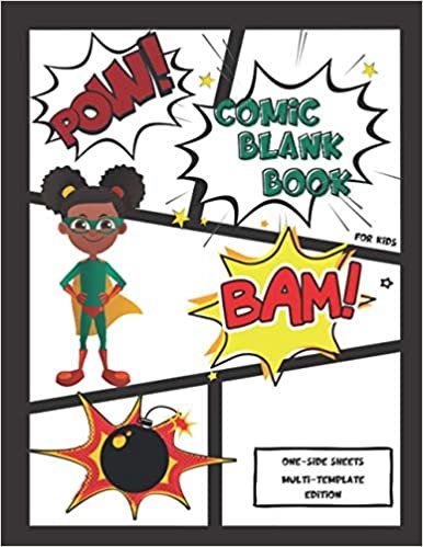 Blank Comic Book for Kids: Comics Head