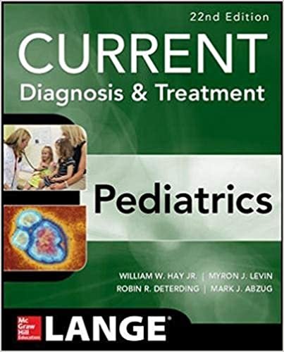 Current Diagnosis And Treatment Pediatrics